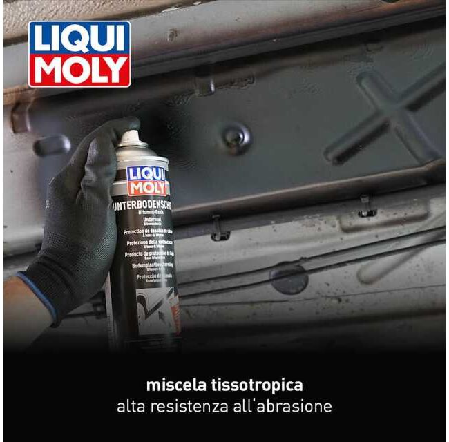 Protezione della sottoscocca bitume nero (Spray)