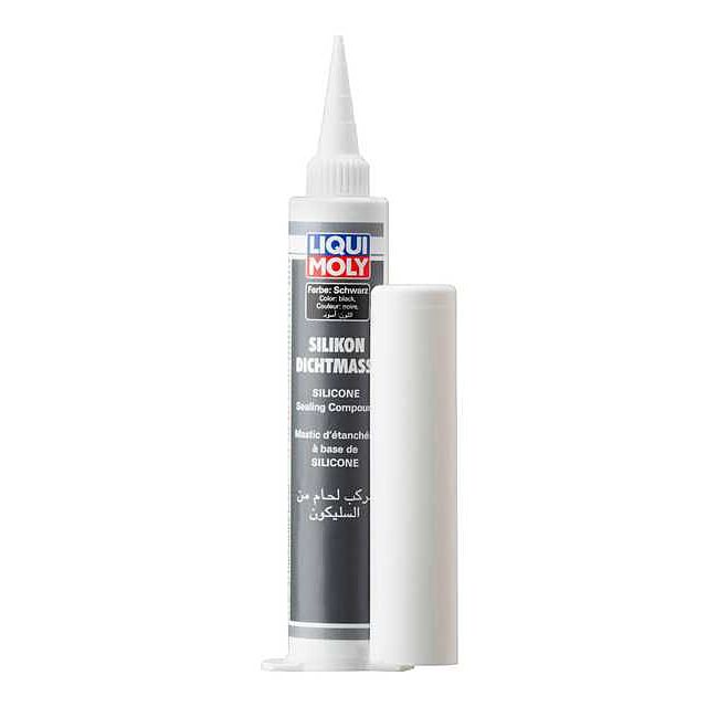 Mastic d'étanchéité à base de silicone noir