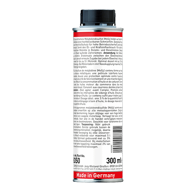 Aditivo de aceite