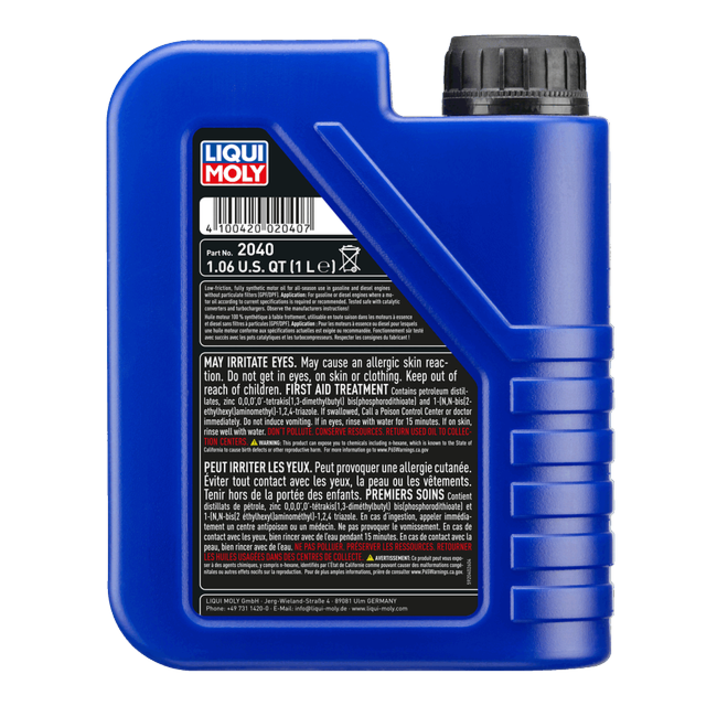 Synthoil Premium SAE 5W-40 | LIQUI MOLY