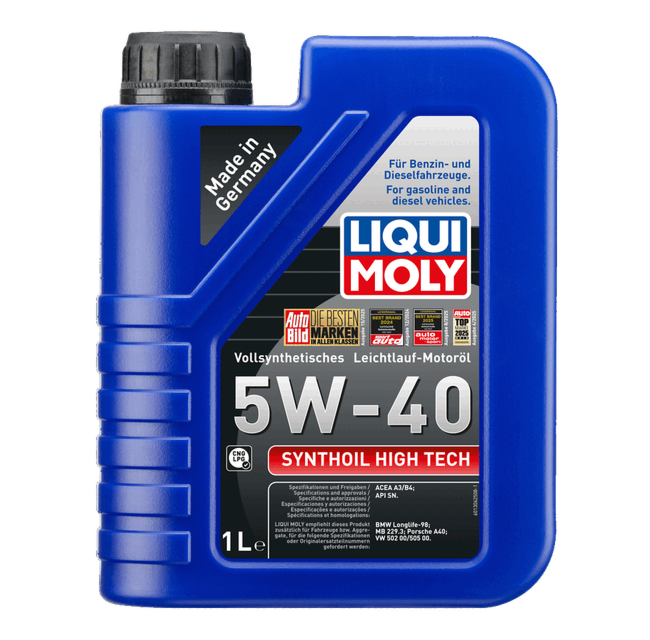 リキモリ　エンジンオイル　SYNTHOIL HIGH TECH 5W-40 Synthoil High Tech 5W-40 | LIQUI MOLY