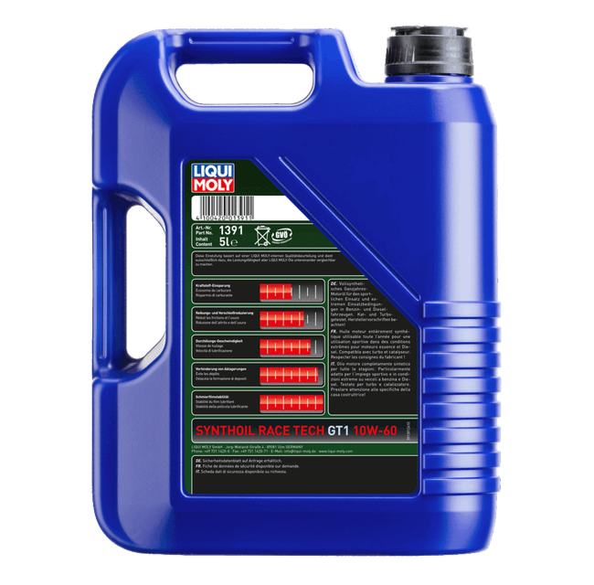 Synthoil Race Tech GT1 10W-60