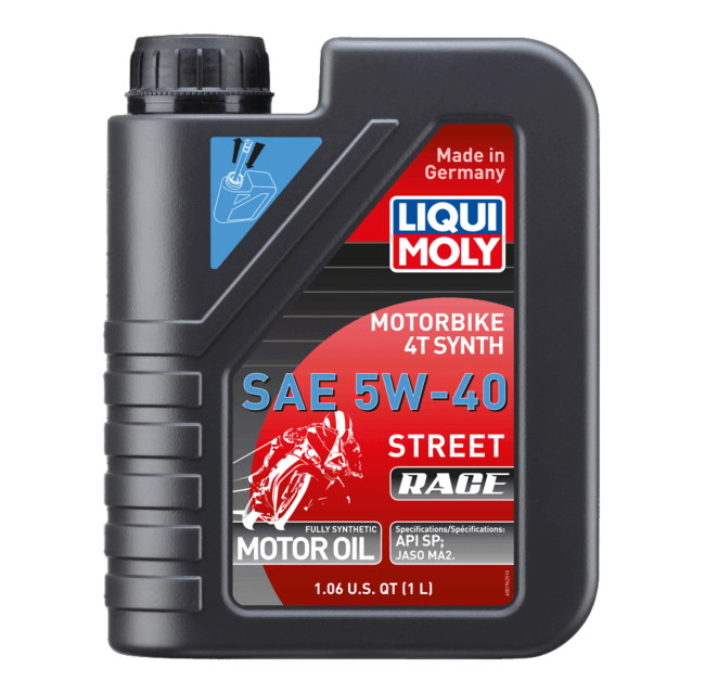 Motorbike 4T Synth 5W-40 Street Race | LIQUI MOLY