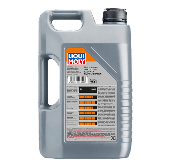 Top Tec 4200 SAE 5W-30 New Generation | LIQUI MOLY