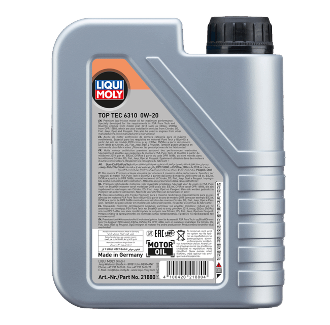 Top Tec 6310 0W-20