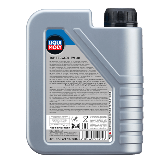 Top Tec 4600 5W-30 | LIQUI MOLY