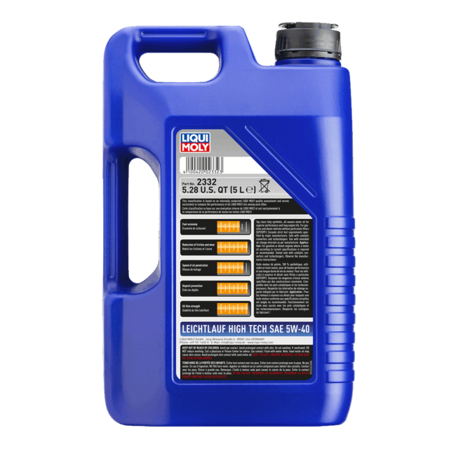 Liqui Moly Leichtlauf High Tech 5W-40 5+1 Liter (Österreich