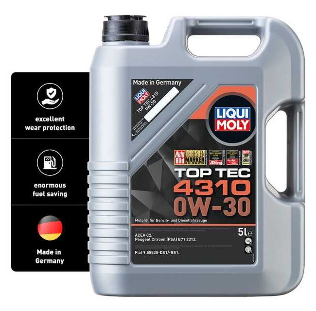 LIQUI MOLY TOP TEC 4310 0W-30 6本セット Top Tec 4310 0W-30 | LIQUI MOLY