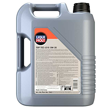Top Tec 4310 0W-30 | LIQUI MOLY Top Tec 4310 0W-30 | LIQUI MOLY