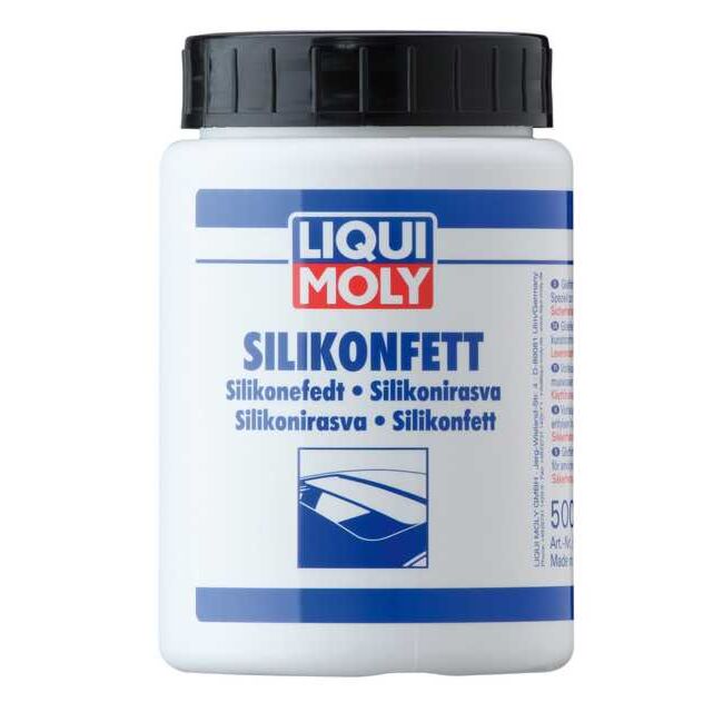 Grasa con silicona transparente