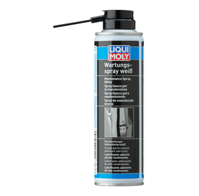 Wartungsspray weiß