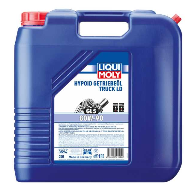 Hypoid-Gear Oil Truck (GL5) LD 80W-90