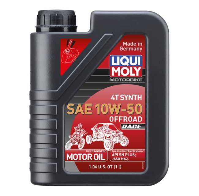 Motorbike 4T Synth SAE 10W-50 Offroad Race | LIQUI MOLY
