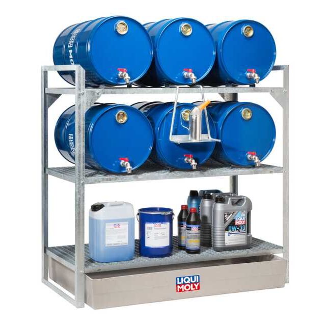 Oil drum storage racks shop