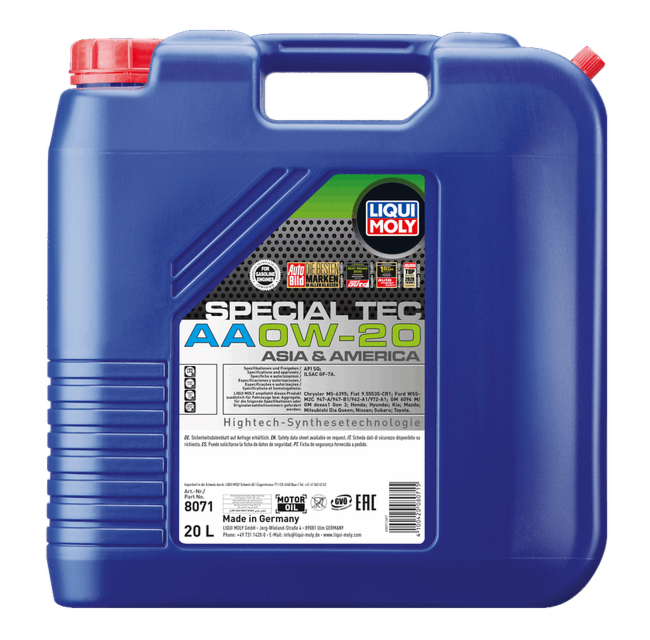 Special Tec AA 0W-20