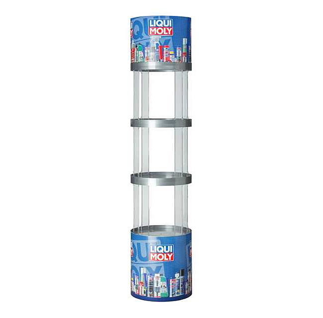 Display redondo para productos*