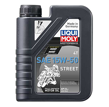 Motorbike 4T SAE 15W-50 Street | LIQUI MOLY