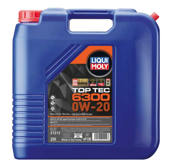 Top Tec 6300 0W-20 | トップテック6300 0W-20 | LIQUI MOLY