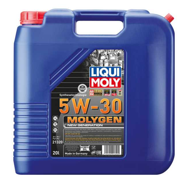 18225円 Molygen New Generation 5W-30 | モリジェンニュージェネレーション 5W-30 | LIQUI MOLY