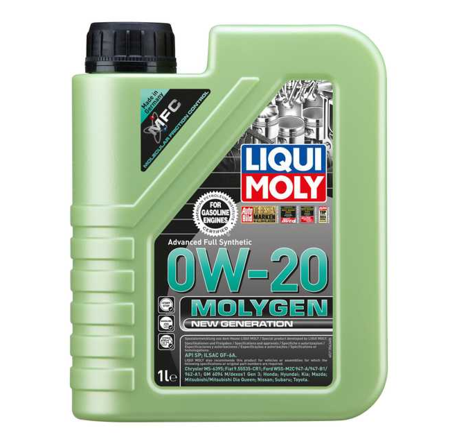 Molygen New Generation 0W-20 | モリジェンニュージェネレーション 0W-20 | LIQUI MOLY