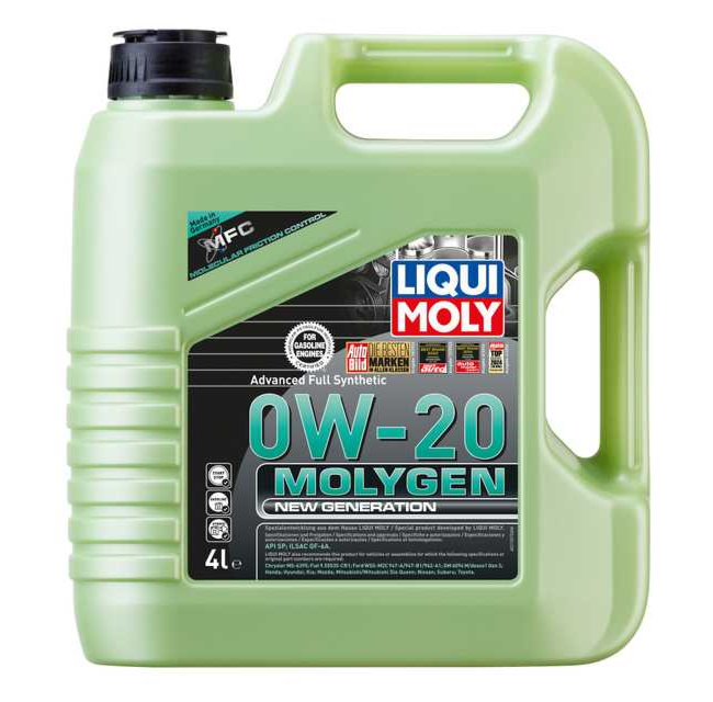 4500円 Molygen New Generation 0W-20 | モリジェンニュージェネレーション 0W-20 | LIQUI MOLY