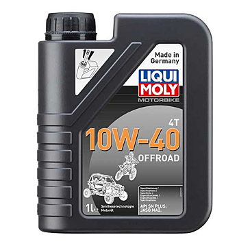 Garrafa 4 litros aceite de motor Liqui Moly HC sintético 10W40 Off Road