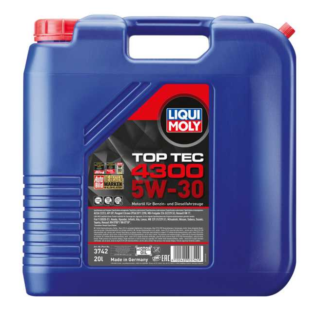 Top Tec 4300 5W-30 | トップテック4300 5W-30 | LIQUI MOLY