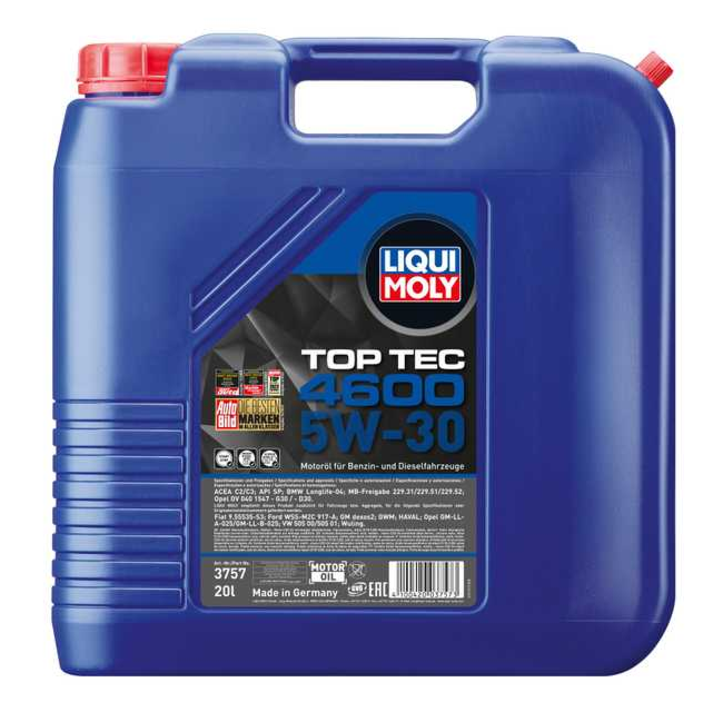 Top Tec 4600 5W-30 | トップテック4600 5W-30 | LIQUI MOLY