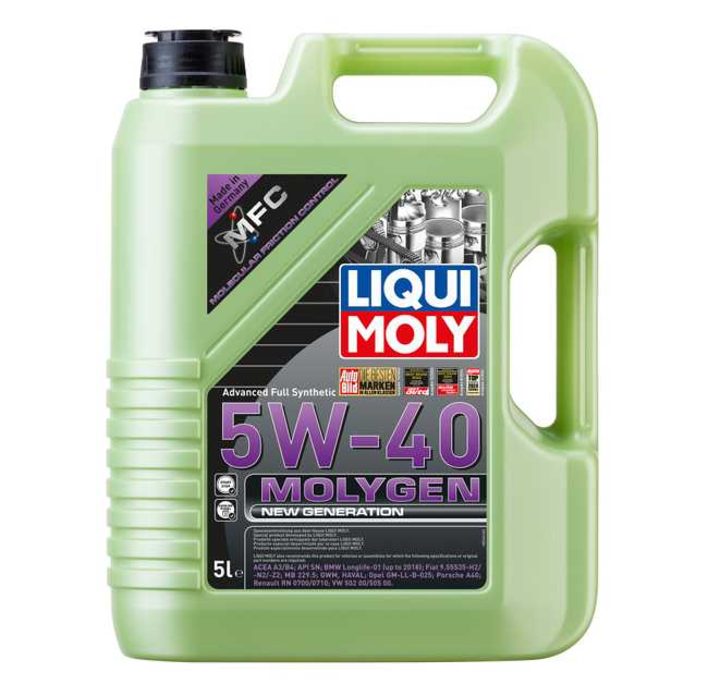 Molygen New Generation 5W-40 | モリジェンニュージェネレーション 5W-40 | LIQUI MOLY