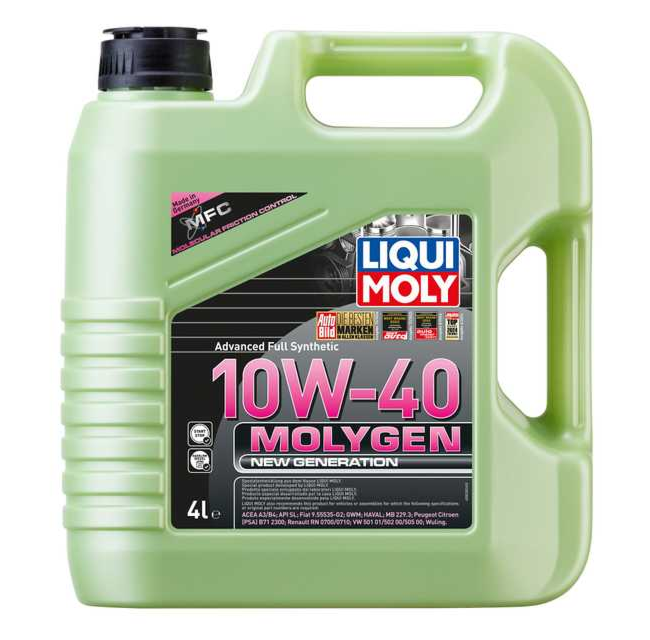 Molygen New Generation 10W-40 | モリジェンニュージェネレーション 10W-40 | LIQUI MOLY