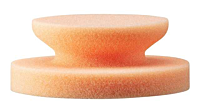 Hand polishing sponge hard (2 pieces)