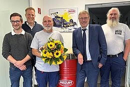 20 Jahre Betriebszugehörigkeit in der Produktion