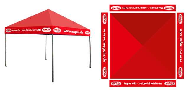 Pavillon Meguin 300 x 300 cm