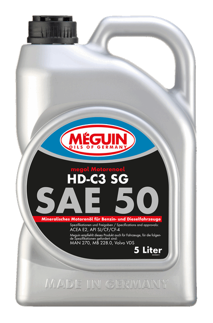 megol Motorenoel HD-C3 (single-grade) SAE 50