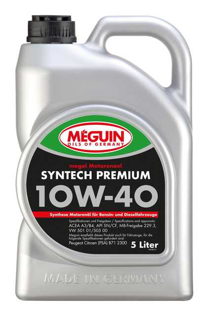 megol Motorenoel Syntech Premium SAE 10W-40