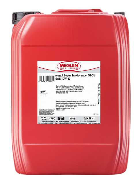 megol Super Traktorenoel STOU SAE 10W-30
