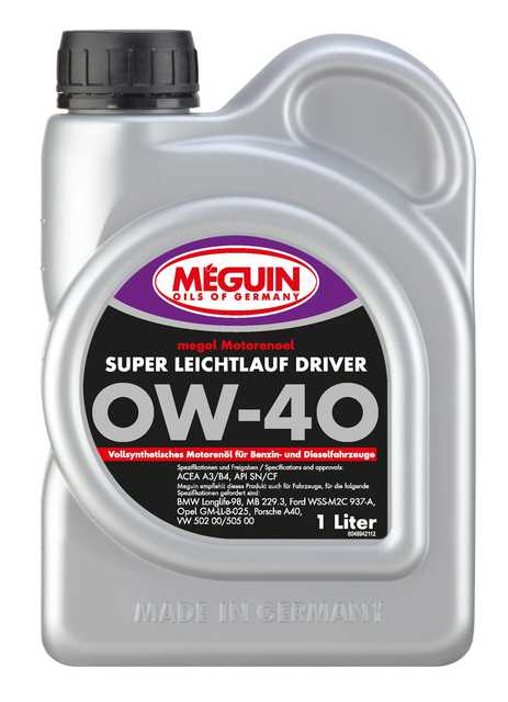 megol Motorenoel Super Leichtlauf DRIVER SAE 0W-40