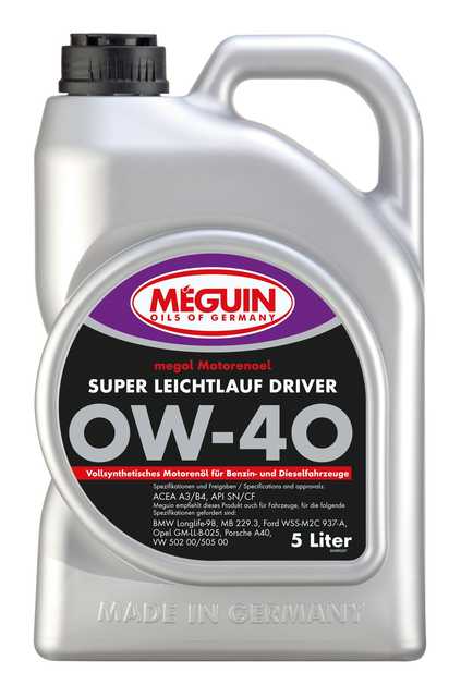 megol Motorenoel Super Leichtlauf DRIVER SAE 0W-40