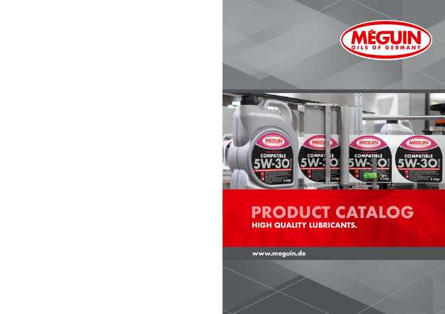 Produktkatalog Meguin
