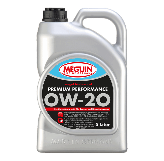 megol Motorenoel Premium Performance SAE 0W-20
