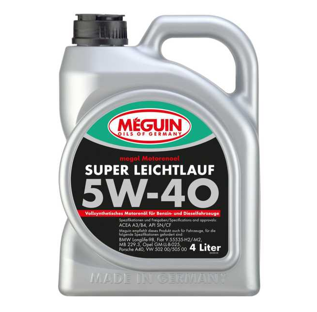 megol Motorenoel Super Leichtlauf SAE 5W-40 (vollsynthetisch)
