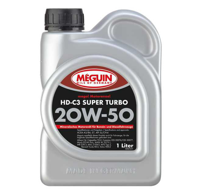 megol Motorenoel HD-C3 Super Turbo SAE 20W-50