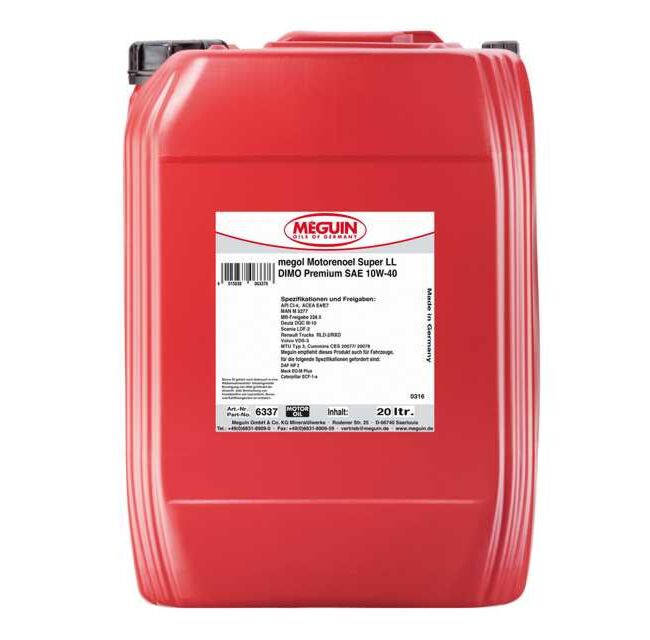 megol Motorenoel Super LL DIMO Premium SAE 10W-40